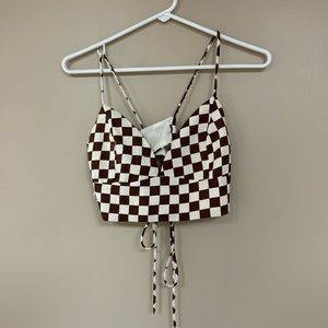 Steve Madden top size M matching set never worn